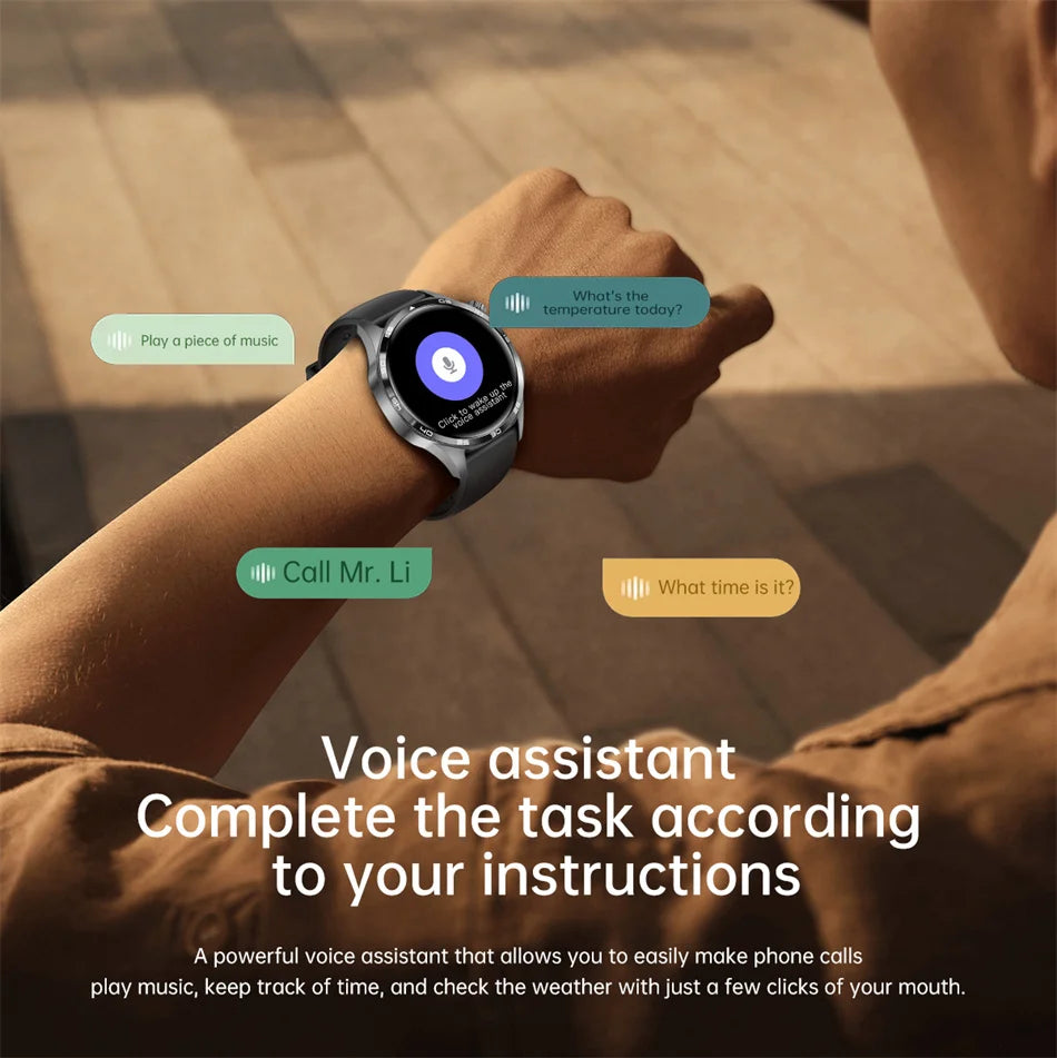 Montre connectée GT5 Pro pour homme, GPS, NDavid, écran AMOLED 360x360, fréquence cardiaque, appel Bluetooth, étanche IP67, HUAWEI 2024