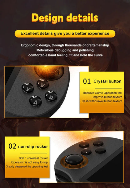 Console de jeu portable rétro SF3000, écran IPS de 4,5 pouces, mini lecteur Everdrive portable sans fil pour Gameboy