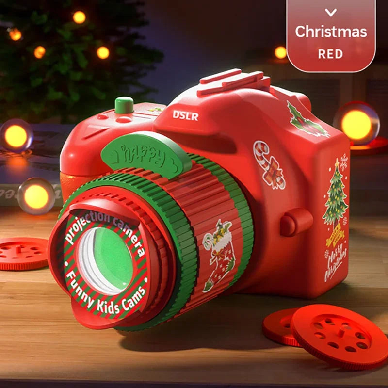 🎅✨Caméra de Noël Projecteur Lumineux – Magie Visuelle Cadeau Intelligent pour Enfants
