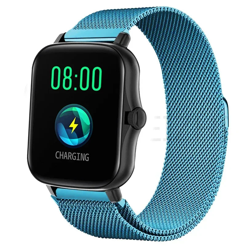 🔗FlexBand Pro™ – Bracelet Magnétique en Acier Inoxydable pour Montres Amazfit | Élégance & Confort au Quotidien