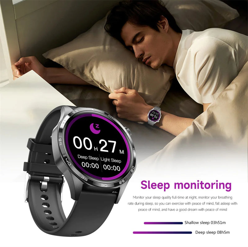 Montre connectée GT5 Pro pour homme, GPS, NDavid, écran AMOLED 360x360, fréquence cardiaque, appel Bluetooth, étanche IP67, HUAWEI 2024