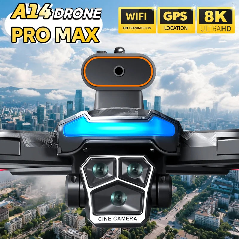 🚀 Drone GPS 8K Triple Caméra – L'Excellence Aérienne au creux de votre main