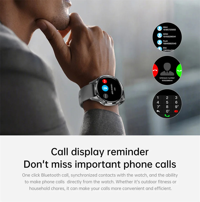 Montre connectée GT5 Pro pour homme, GPS, NDavid, écran AMOLED 360x360, fréquence cardiaque, appel Bluetooth, étanche IP67, HUAWEI 2024