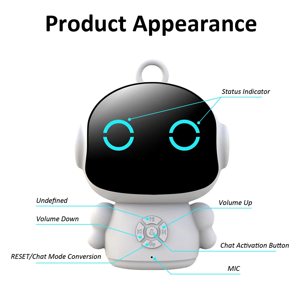 🤖 EduBot Tuya™ – Le Compagnon Éducatif Intelligent pour Enfants | AI, Voix, Apprentissage & Jeux