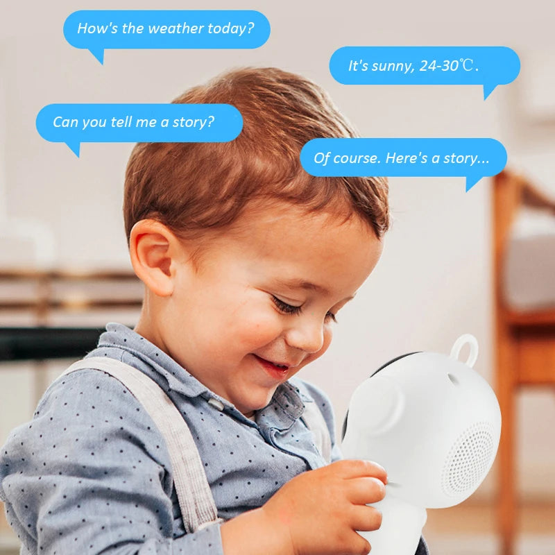 🤖 EduBot Tuya™ – Le Compagnon Éducatif Intelligent pour Enfants | AI, Voix, Apprentissage & Jeux