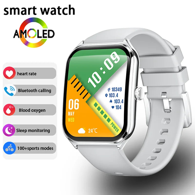 ⌚ VibeWatch™ Ultra AMOLED Élégance, Technologie et Performance à Votre Poignet