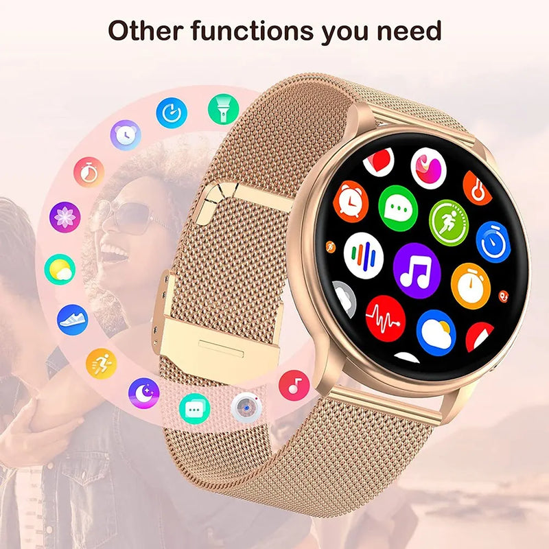 ⌚MEVADEN Y22™ – Smartwatch Élite pour Homme & Femme - Appels, Cadrans Personnalisés; Suivi Sport