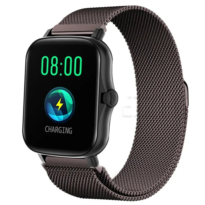 🔗FlexBand Pro™ – Bracelet Magnétique en Acier Inoxydable pour Montres Amazfit | Élégance & Confort au Quotidien