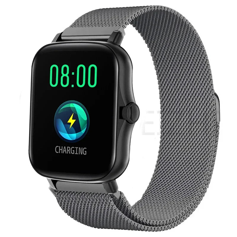 🔗FlexBand Pro™ – Bracelet Magnétique en Acier Inoxydable pour Montres Amazfit | Élégance & Confort au Quotidien