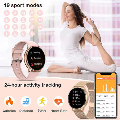 ⌚MEVADEN Y22™ – Smartwatch Élite pour Homme & Femme - Appels, Cadrans Personnalisés; Suivi Sport