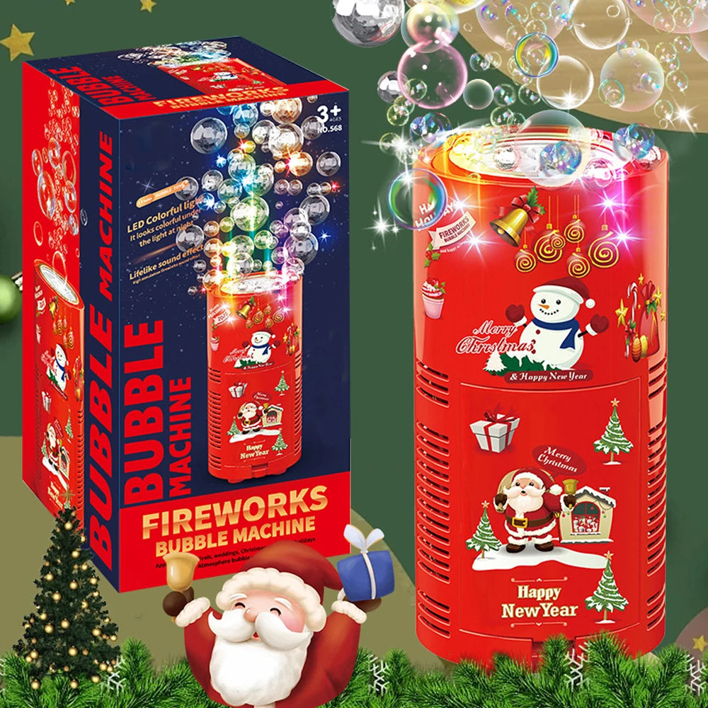 🎆🫧 Machine à Bulles Feu d’Artifice – L’Émerveillement du Nouvel An Chinois chez Vous !