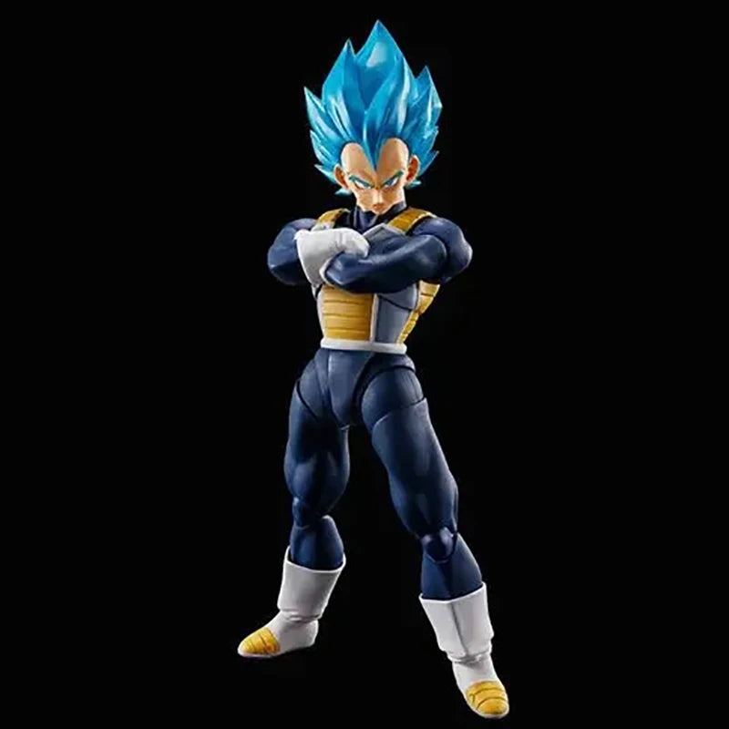 Figurines de l'anime Dragon Ball Super, figurine Majin Vegeta, modèle mobile à collectionner, SHF Super Saiyan God Vegeta, jouets