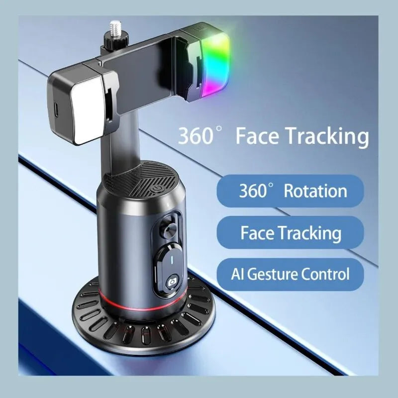 🎥 SmartFollow Q02™ – Stabilisateur 360° Intelligent avec Suivi Automatique & Télécommande