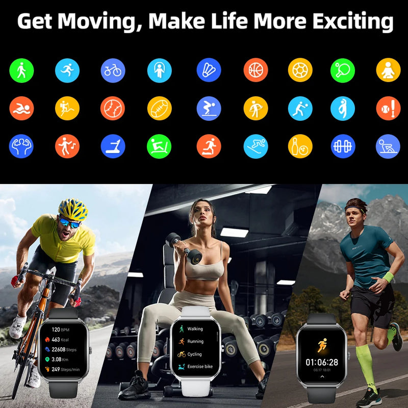 ⌚ VibeWatch™ Ultra AMOLED Élégance, Technologie et Performance à Votre Poignet