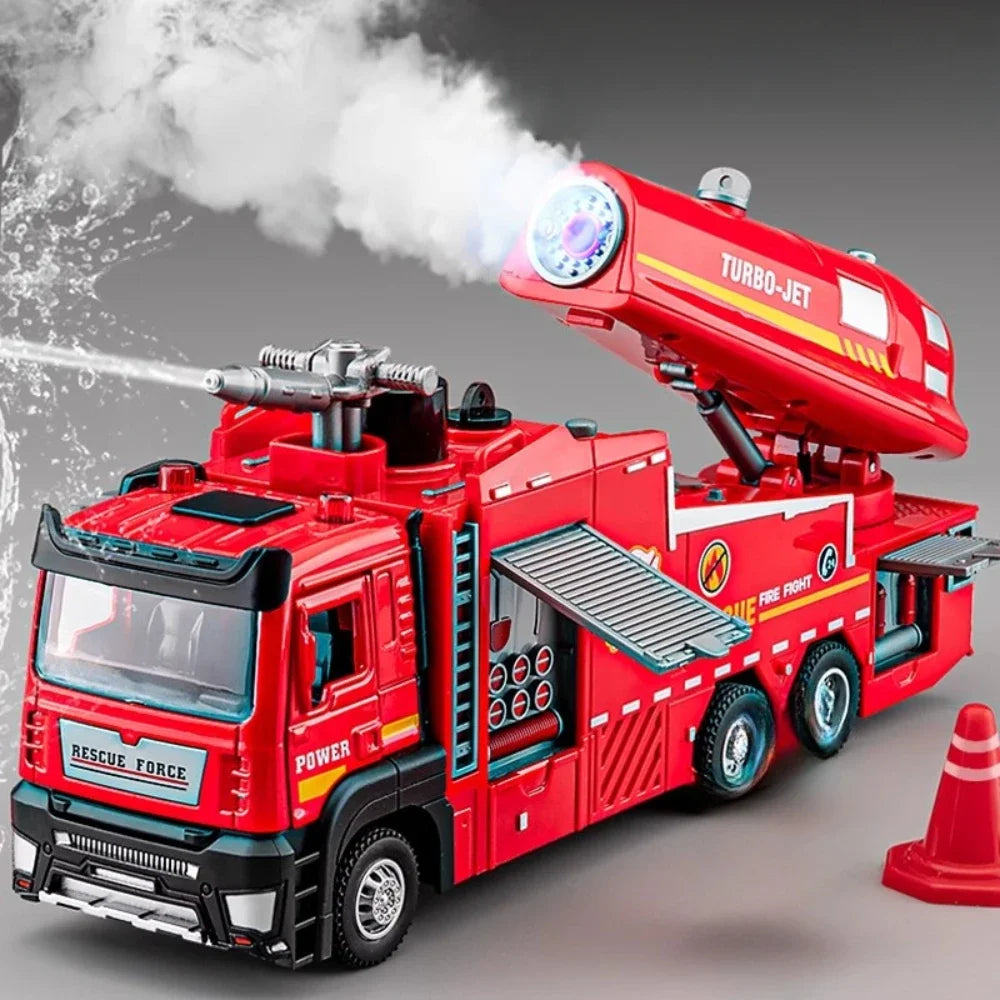 🚒💦 Camion de Pompier à Pulvérisation d’Eau – Pour Devenir le Héros de la Journée !