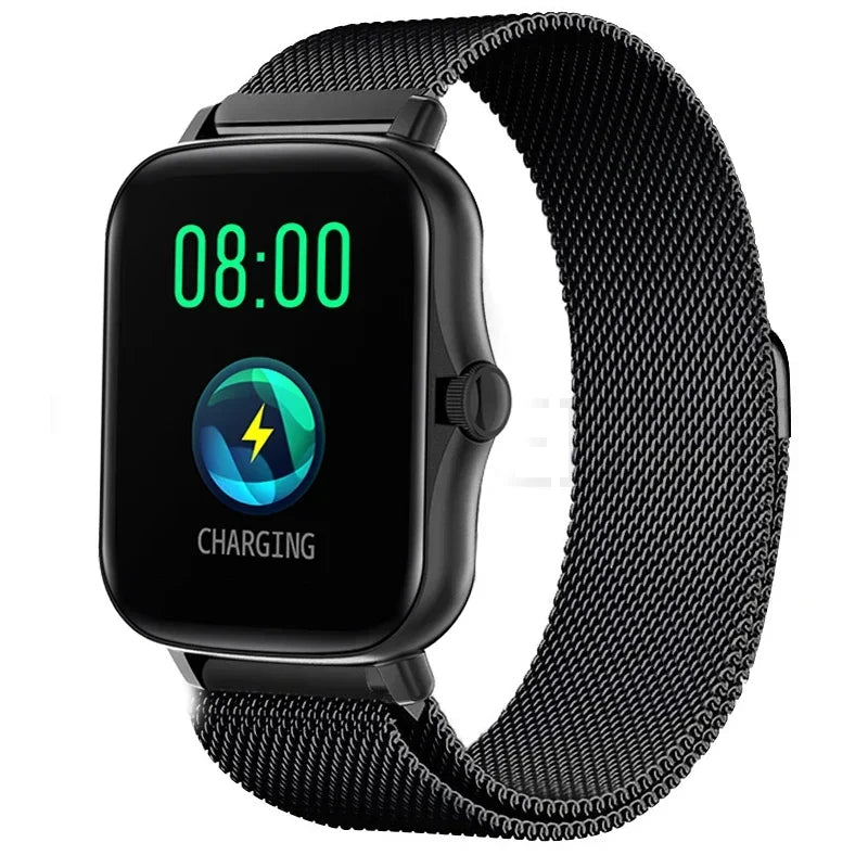 🔗FlexBand Pro™ – Bracelet Magnétique en Acier Inoxydable pour Montres Amazfit | Élégance & Confort au Quotidien