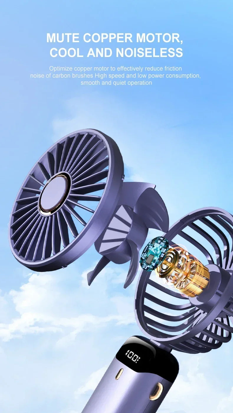 Ventilateur électrique Portable, climatiseur, Mini refroidisseur, ventilateurs de cou rechargeables pour la maison, livraison gratuite, lames de climatisation USB manuelles