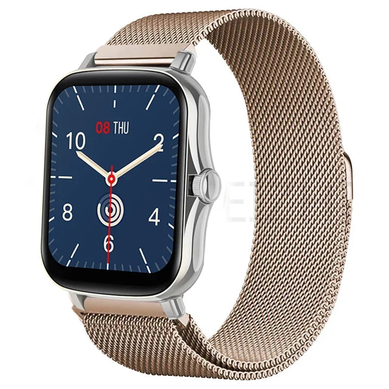🔗FlexBand Pro™ – Bracelet Magnétique en Acier Inoxydable pour Montres Amazfit | Élégance & Confort au Quotidien
