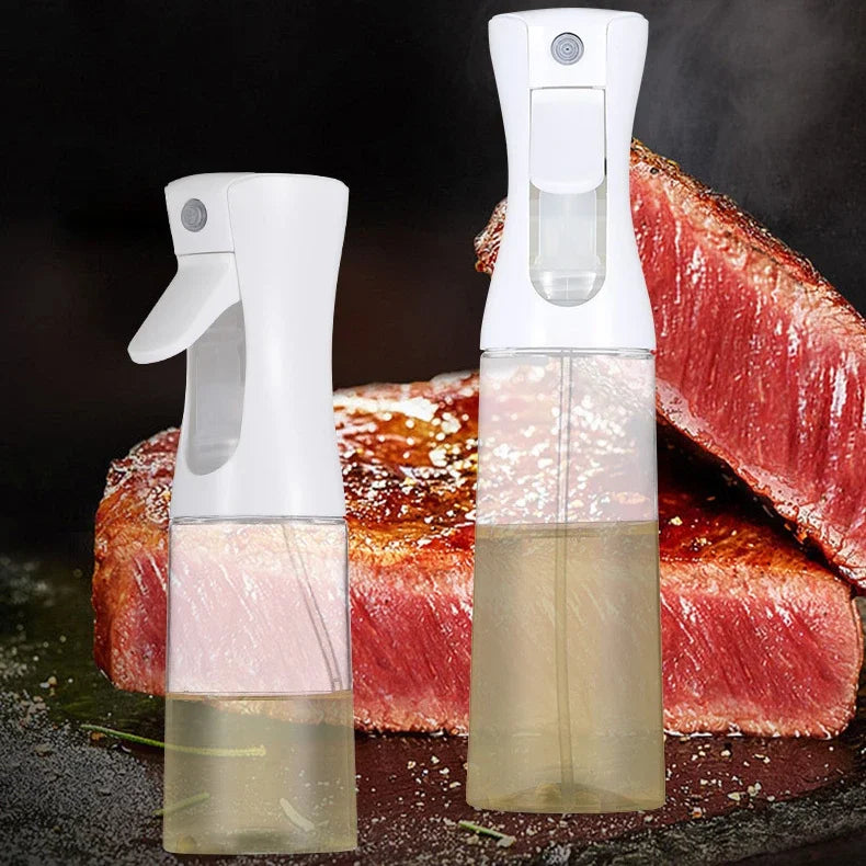 Bouteille de pulvérisation d'huile en plastique, vaporisateur d'huile de cuisine domestique, nébulisation, remplissage de brume, cuisson, distributeur de Camping pour barbecue à double usage, 200/300/500ml