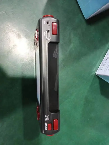 Console de jeu portable HG-943 4,3'' MD 16 bits HDMI TV Console de jeu rétro Console d'arcade 2 joueurs sans fil avec 118 jeux prenant en charge les cartes de jeu