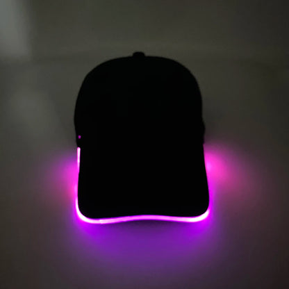 🧢💡Casquette LED à Fibre Optique – Le Style Qui Brille dans la Nuit !
