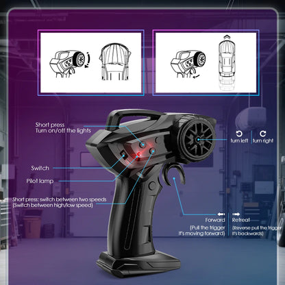 🏁💨Mini Voiture de Drift Électrique 1:64 – Sensations Fortes à Petite Échelle !