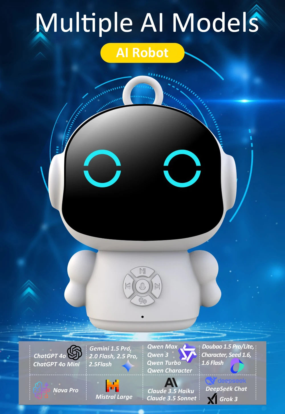 🤖 EduBot Tuya™ – Le Compagnon Éducatif Intelligent pour Enfants | AI, Voix, Apprentissage & Jeux