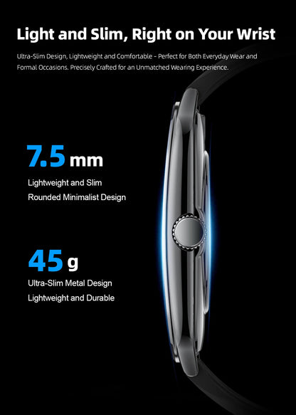 ⌚ VibeWatch™ Ultra AMOLED Élégance, Technologie et Performance à Votre Poignet