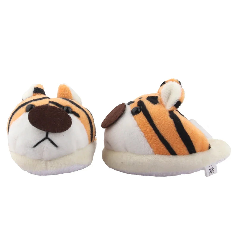 Chaussures en peluche pour poupée, chien, tigre, grenouille, pantoufles pour poupée BJD 1/3, poupée américaine de 43 cm et 18 pouces, nouveau-né, fille, cadeau