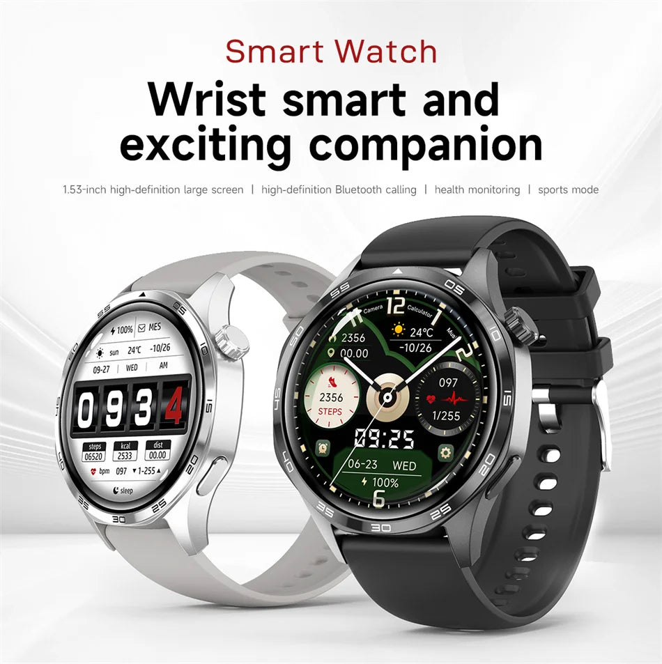 Montre connectée GT5 Pro pour homme, GPS, NDavid, écran AMOLED 360x360, fréquence cardiaque, appel Bluetooth, étanche IP67, HUAWEI 2024