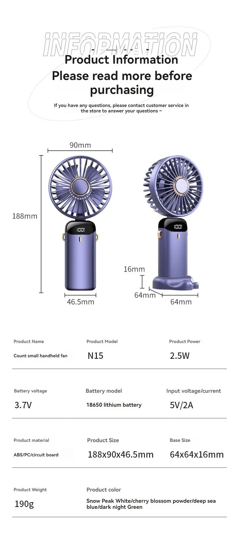 🧊 BreezeTech™ Mini Climatiseur Portable – Fraîcheur Instantanée à Emporter Partout