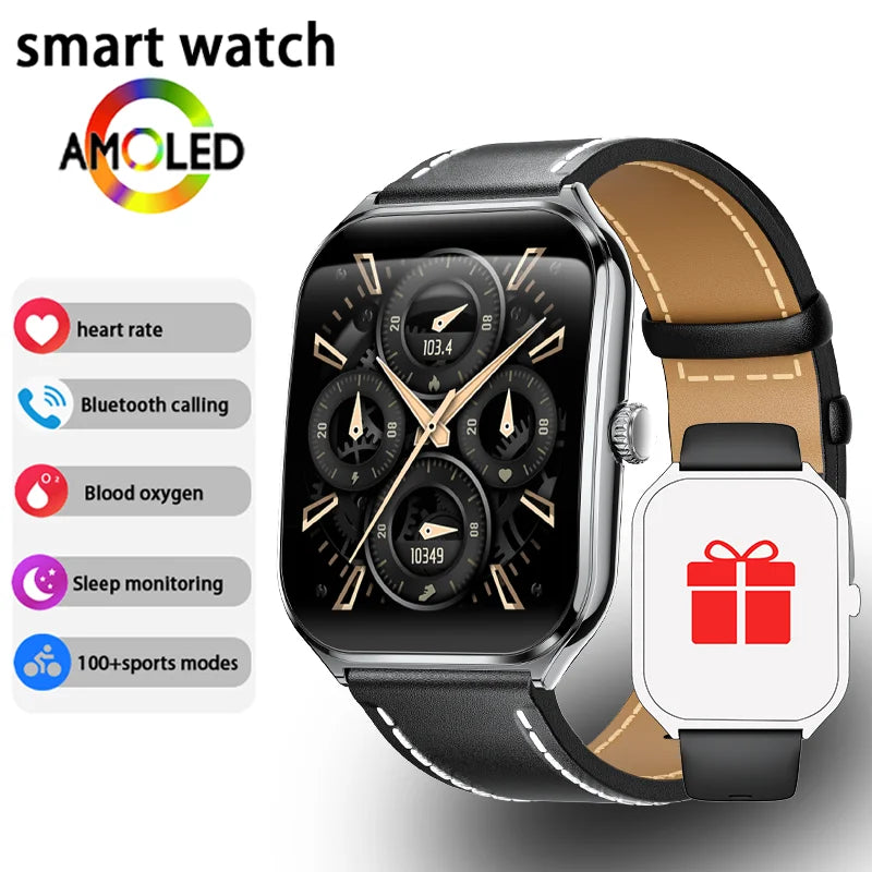 ⌚ VibeWatch™ Ultra AMOLED Élégance, Technologie et Performance à Votre Poignet