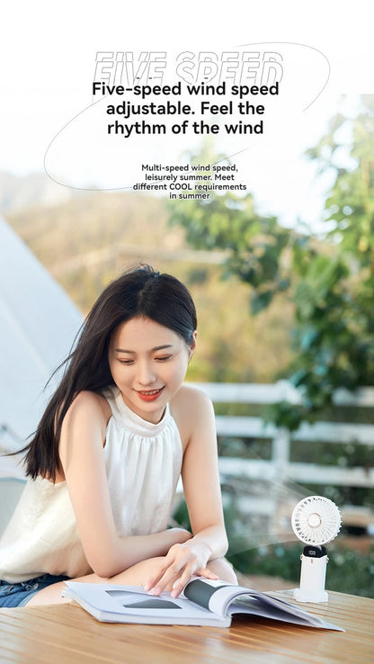 🧊 BreezeTech™ Mini Climatiseur Portable – Fraîcheur Instantanée à Emporter Partout