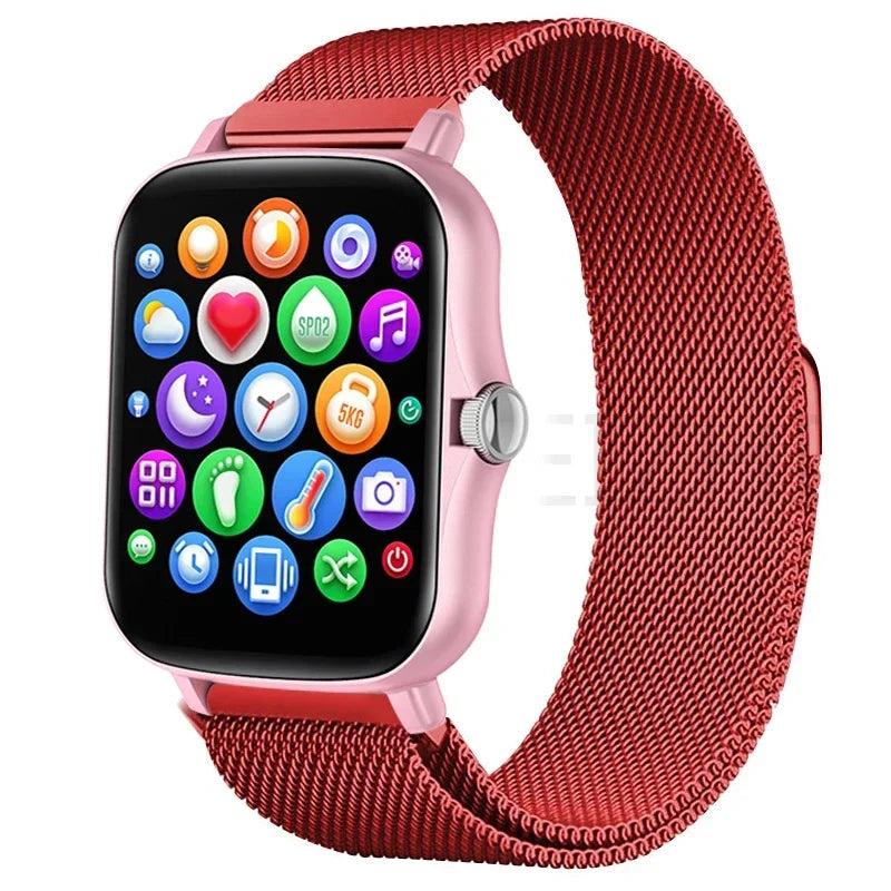🔗FlexBand Pro™ – Bracelet Magnétique en Acier Inoxydable pour Montres Amazfit | Élégance & Confort au Quotidien