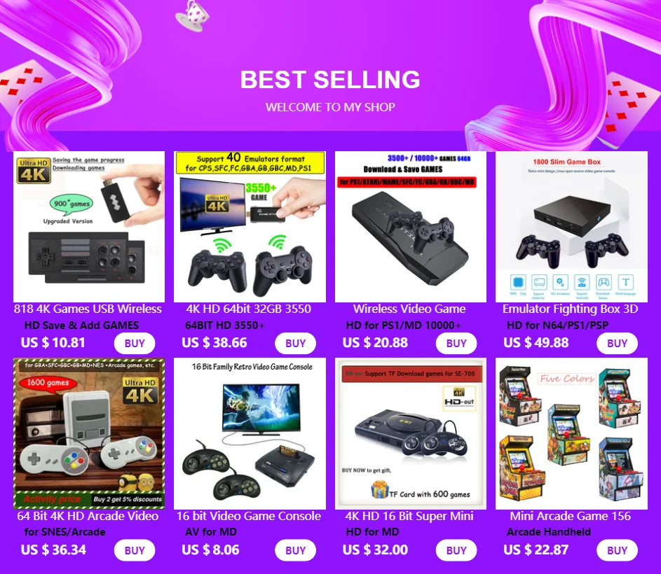 Pour console de jeu vidéo Sega MegaDrive MD2 Mini TV originale, joystick 16 bits, sortie AV, double manette filaire, livraison directe