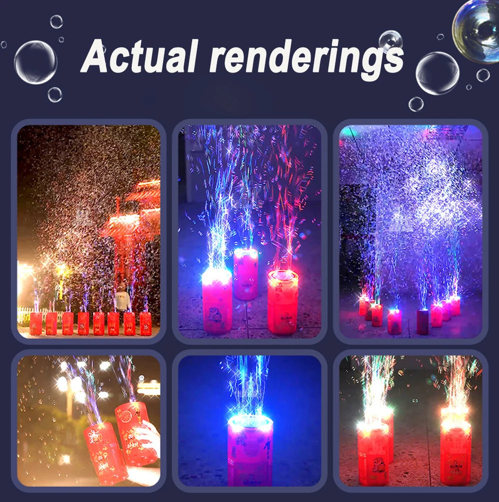 🎆🫧 Machine à Bulles Feu d’Artifice – L’Émerveillement du Nouvel An Chinois chez Vous !