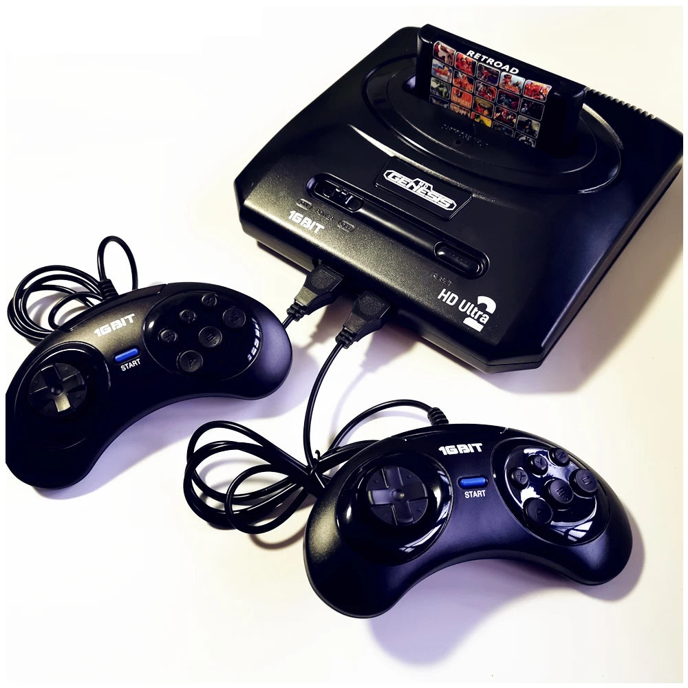 Console de jeu HD Ultra2 16 bits pour Genesis/Mega Drive,