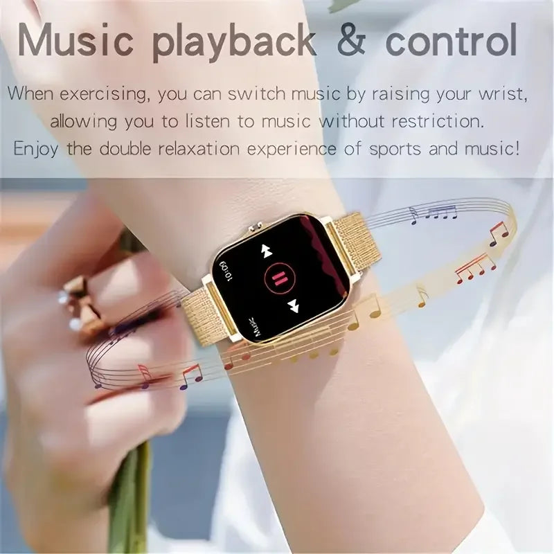⌚SmartStyle™ KESHUYOU 2025 – Montre Connectée 2.01" HD pour Homme & Femme