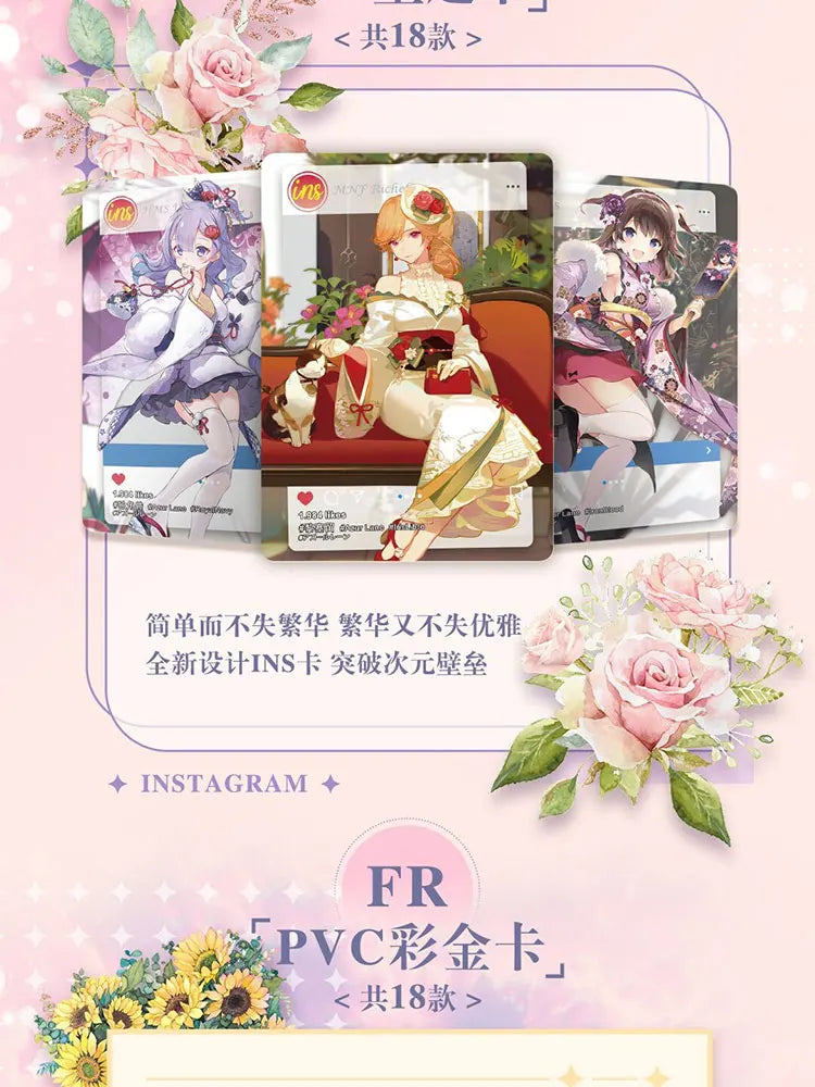 Coffret de cartes d'histoire de la déesse, le plus récent, pour le festin de maillots de bain et de bikinis, jouets Doujin