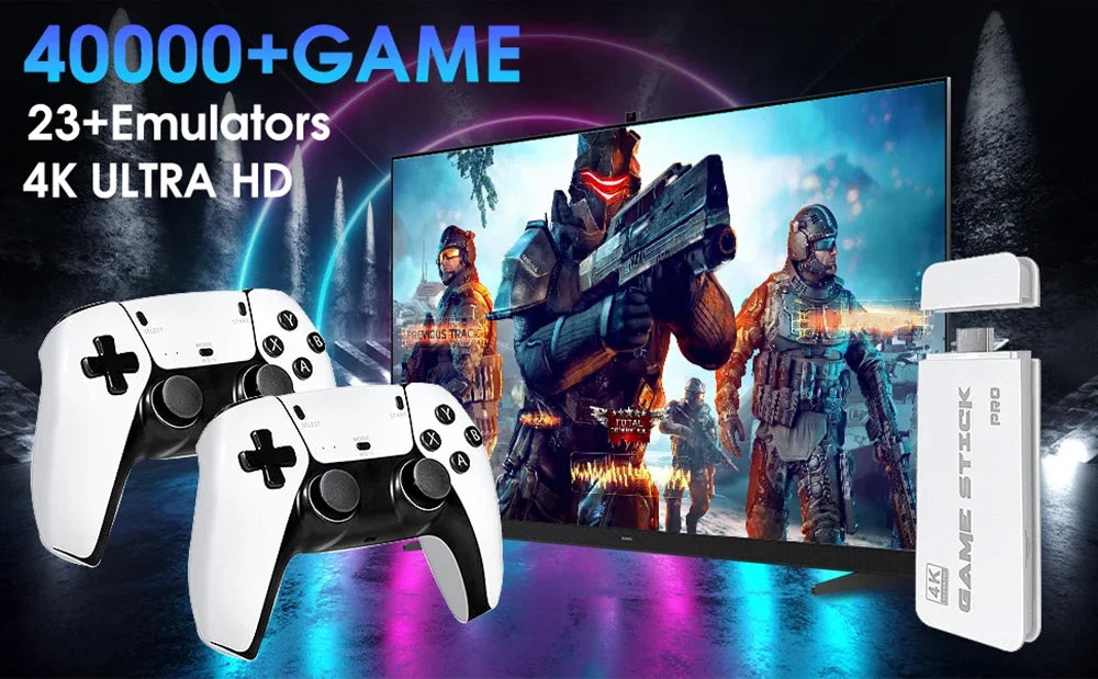 🎮🕹️Console Rétro M15 4K – 30 000 Jeux en 1, Nostalgie & Fun Illimités !