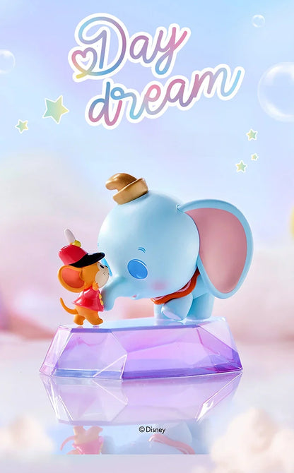 MINISO Véritable Disney Dumbo Day Dream Series Boîte aveugle Dessus de table Décoré Kawaii Jouets pour enfants Cadeau d'anniversaire Anime Périphérique