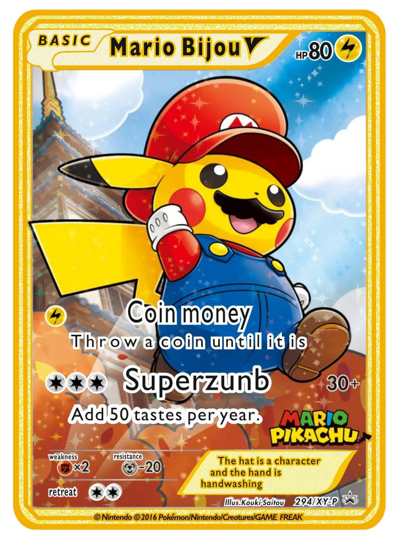 Jeu de cartes Pokémon Battle Collection Anglais Japonais Carte Métal Pikachu Dracaufeu Mewtwo Salamèche Évoli Kawaii Cadeau d'anniversaire