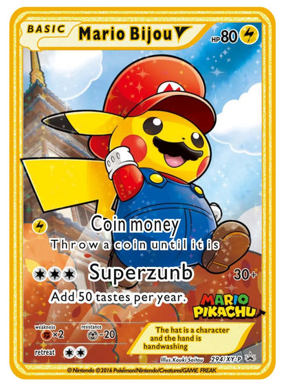 Jeu de cartes Pokémon Battle Collection Anglais Japonais Carte Métal Pikachu Dracaufeu Mewtwo Salamèche Évoli Kawaii Cadeau d'anniversaire