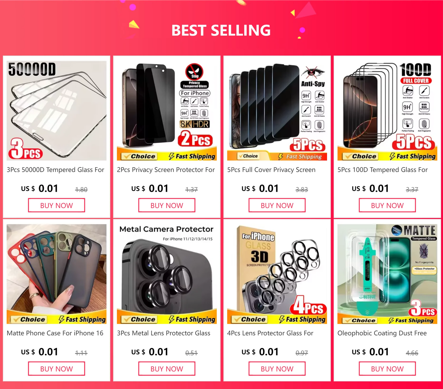 Protecteur d'écran de confidentialité à couverture complète, verre anti-espion pour iPhone 16, 11, 12, 13, 14 Pro Max, Mini, 8K, 15 Pro, Poly X, XS MAX, 5 pièces