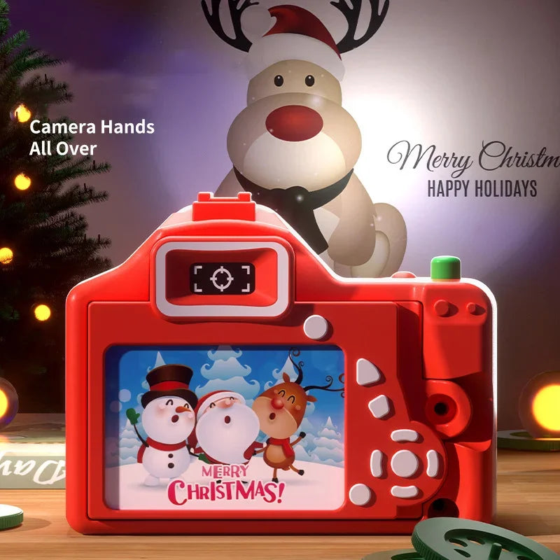 🎅✨Caméra de Noël Projecteur Lumineux – Magie Visuelle Cadeau Intelligent pour Enfants