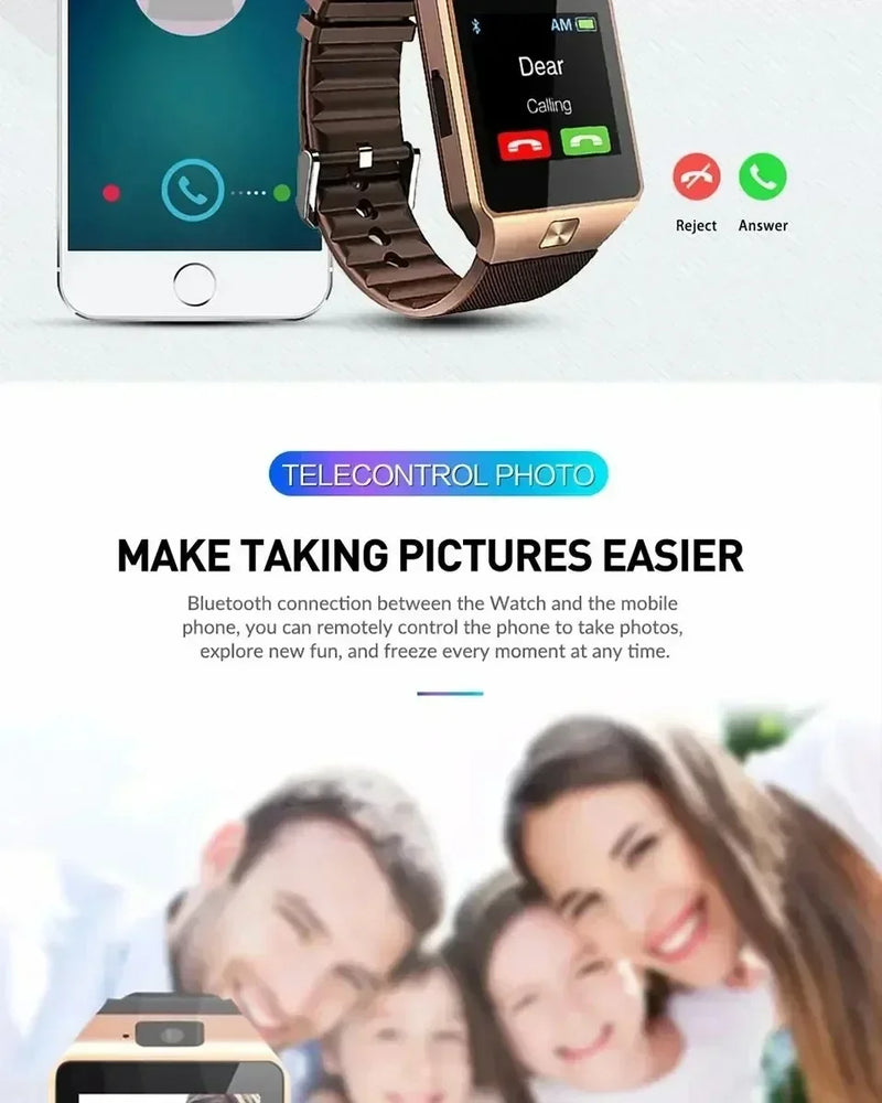 ⌚DZ09 SmartTouch™ – La Montre Intelligente Multitâche au Meilleur Prix