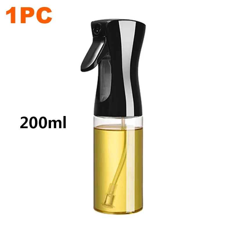 Bouteille de pulvérisation d'huile en plastique, vaporisateur d'huile de cuisine domestique, nébulisation, remplissage de brume, cuisson, distributeur de Camping pour barbecue à double usage, 200/300/500ml
