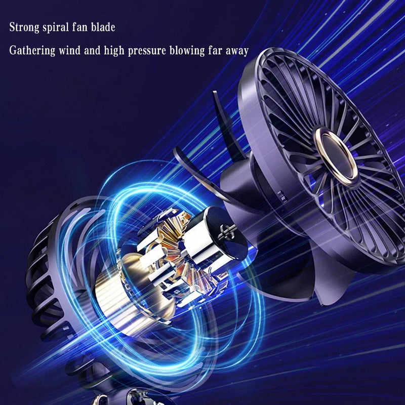Ventilateur électrique Portable, climatiseur, Mini refroidisseur, ventilateurs de cou rechargeables pour la maison, livraison gratuite, lames de climatisation USB manuelles