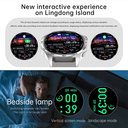 Montre connectée GT5 Pro pour homme, GPS, NDavid, écran AMOLED 360x360, fréquence cardiaque, appel Bluetooth, étanche IP67, HUAWEI 2024