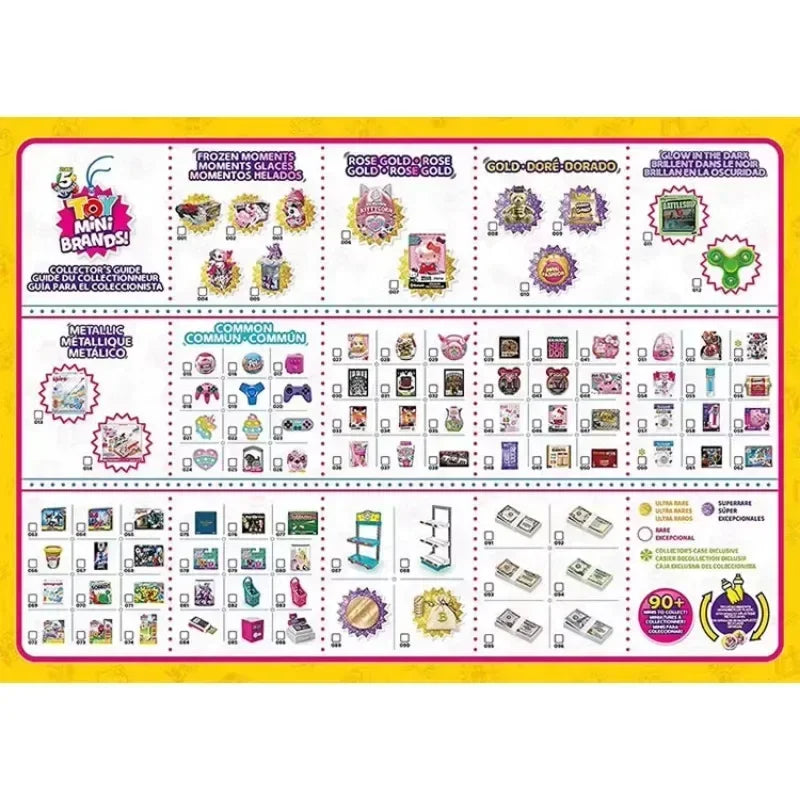 🎁✨ Disney Mini Marques – 5 Capsules Surprise Série 3